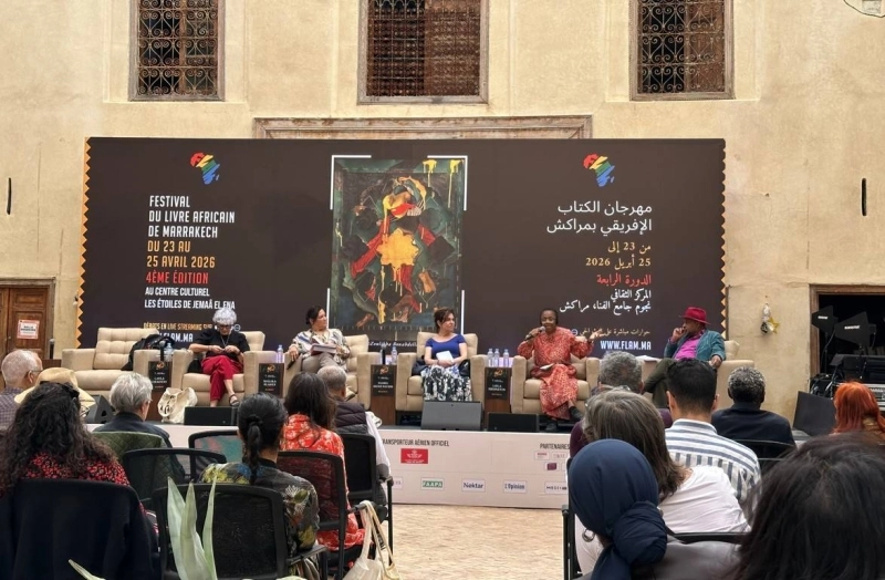 Coup d'envoi de la 4e édition du FLAM 2026 aux Étoiles de Jamaâ El Fna à Marrakech.
