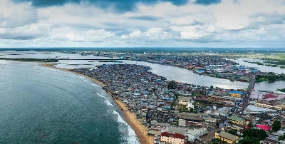 La capitale du Liberia, Monrovia
