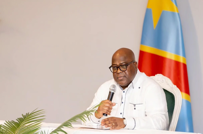 Le président de la République démocratique du Congo, Félix Tshisekedi