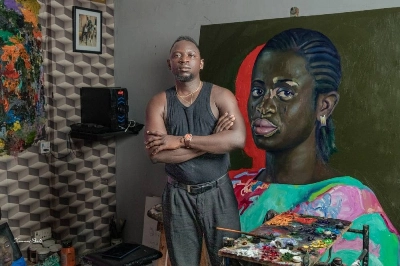 À travers Quiet Territories, Oluwole Omofemi propose une série de portraits centrés sur l’intériorité.