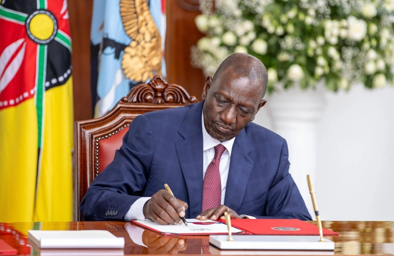 William Ruto a promulgué trois nouvelles lois pour renforcer l’attractivité économique kényane