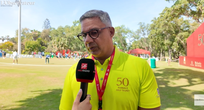Hassan El Mansouri, vice-président délégué de la Fédération Royale marocaine de golf (FRMG)