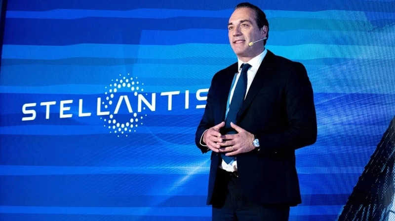 Le PDG de Stellantis, Antonio Filosa, a dévoilé un plan de redressement pour le géant de l'industrie automobile. (Getty Images).