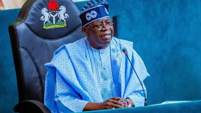 Le président nigérian Bola Ahmed Tinubu