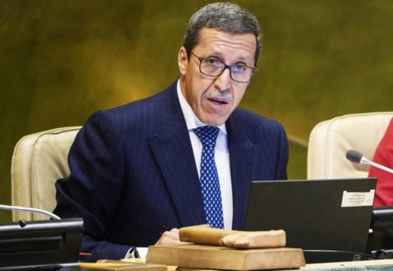L'ambassadeur, représentant Permanent du Maroc auprès des Nations Unies à New York, Omar Hilale.