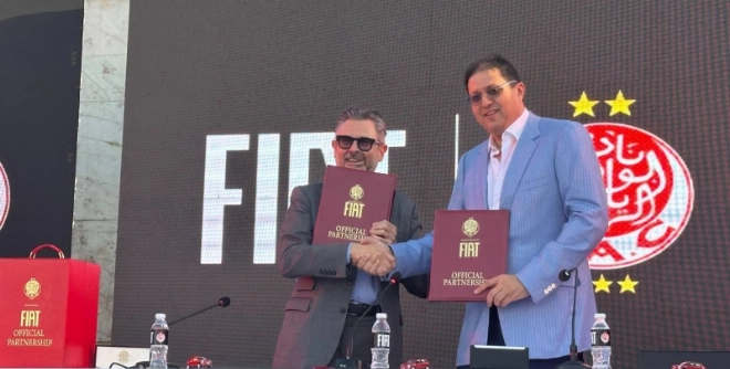 FIAT Maroc et le Wydad scellent une alliance stratégique autour de la passion populaire.
