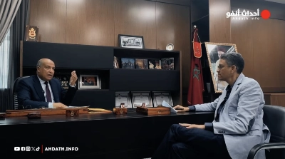 Cherkaoui Habboub répondant aux questions de notre collègue Mohamed Abouyahda