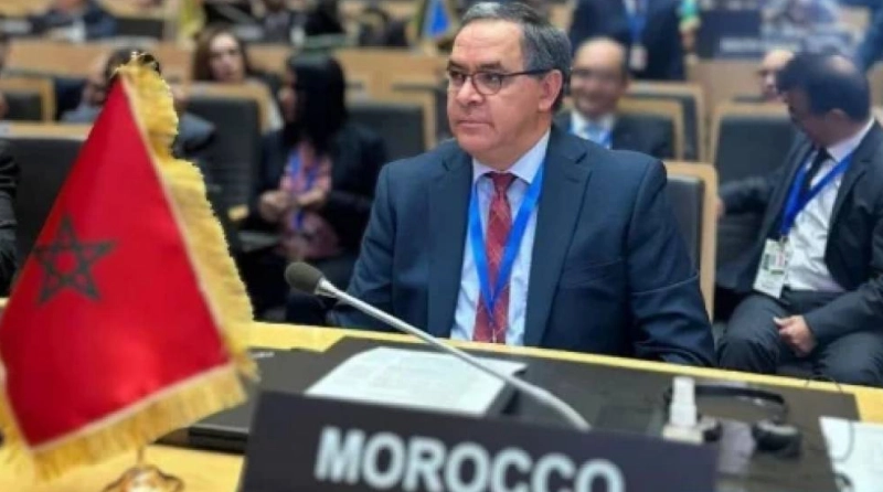 L'ambassadeur représentant permanent du Royaume auprès de l’Union africaine et de la Commission économique des Nations unies pour l’Afrique, Mohamed Arrouchi