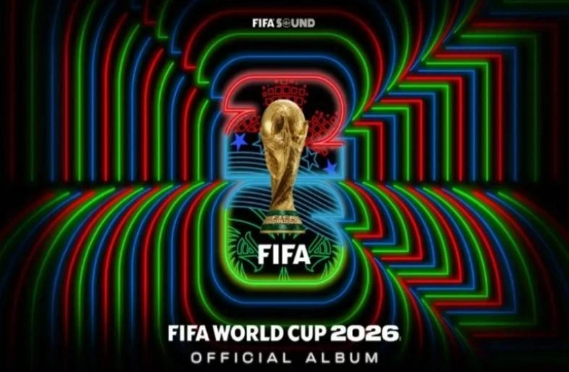 L’album officiel de la Coupe du Monde 2026 dévoilé par la FIFA est Composé de 18 titres.