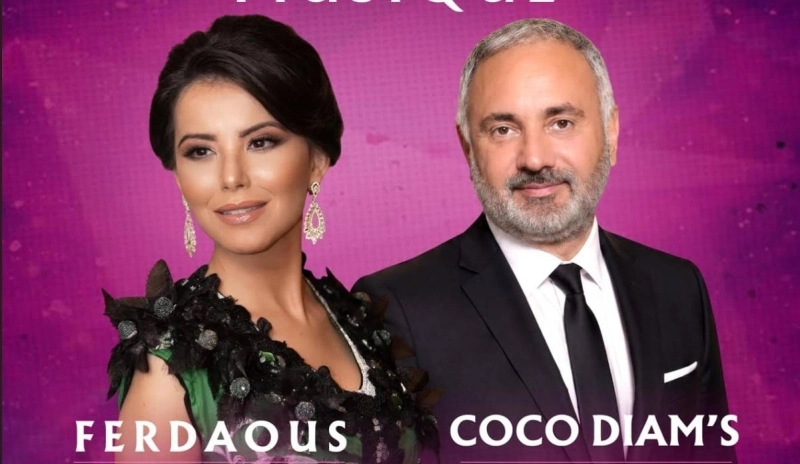 Ferdaous et Coco Diam’s se produiront le 25 juin 2026 au Théâtre L’Hermitage à Casablanca.