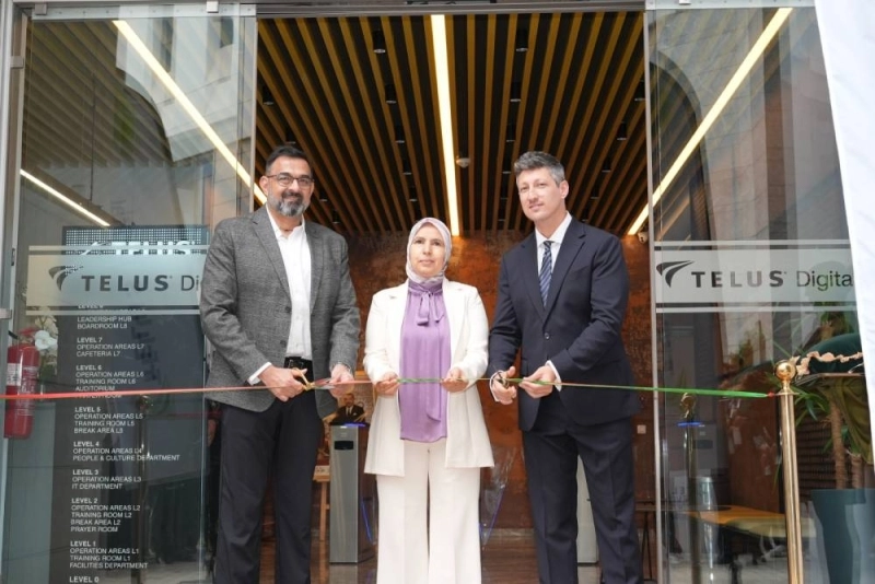 Cérémonie d'inauguration du nouveau site de TELUS