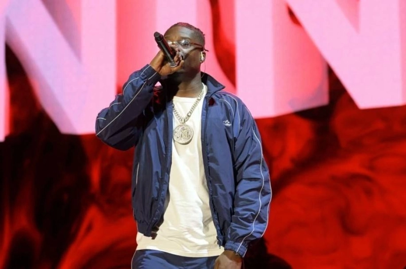 Le rappeur français Ninho ouvre le bal à L'OLM Souissi à Rabat. Mawazine 2026. DR