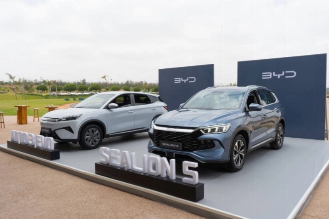 Lancement des nouveaux modèles BYD ATTO 3 EVO et Sealion 5 DM-i le 19 juin 2026 à Casablanca.