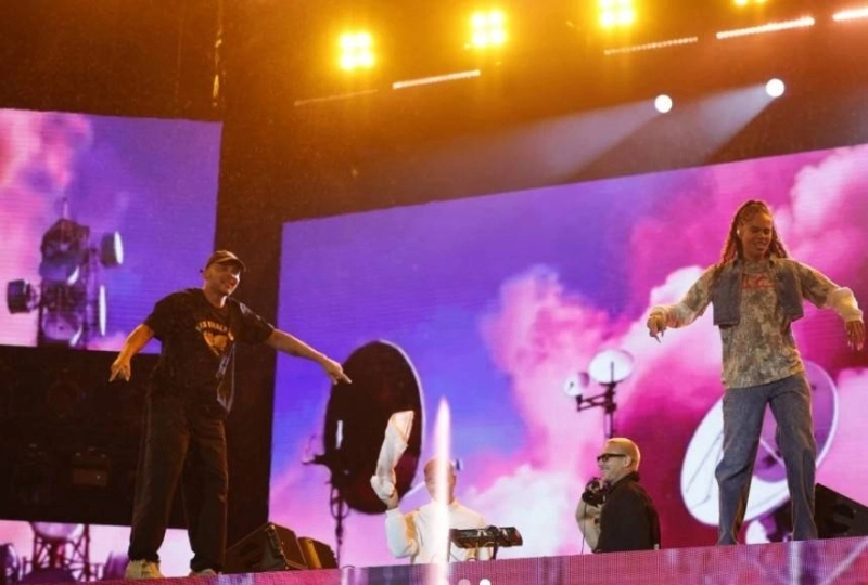 Le groupe jamaïcain- américain Major Lazer embrase l’OLM Souissi dans une communion électrisante avec le public-Mawazine 2026. DR