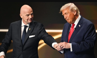 Donald Trump et Gianni Infantino