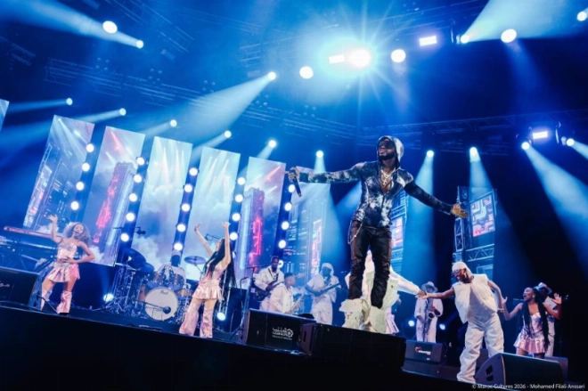 DIAMOND PLATNUMZ enflamme la scène du Bouregreg en clôture de Mawazine 2026©Mohamed Filali Anssari.
