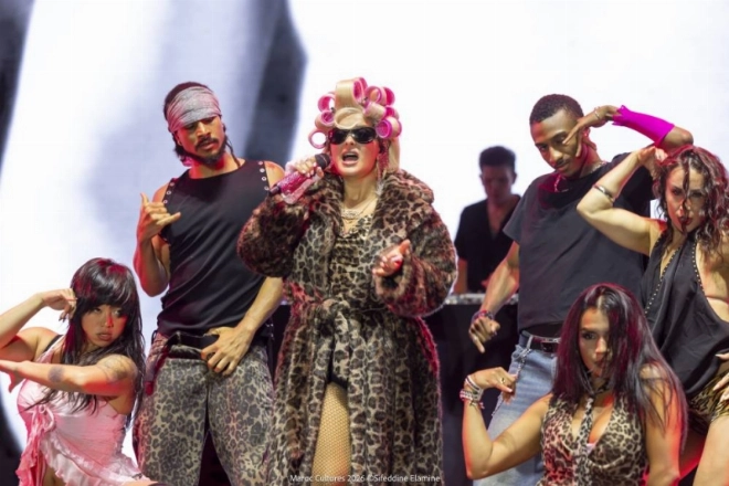 À l'OLM Souissi, Bebe Rexha a séduit le public avec un concert pop rythmé par ses plus grands succès- Mawazine 2026©Sife.Elamine.