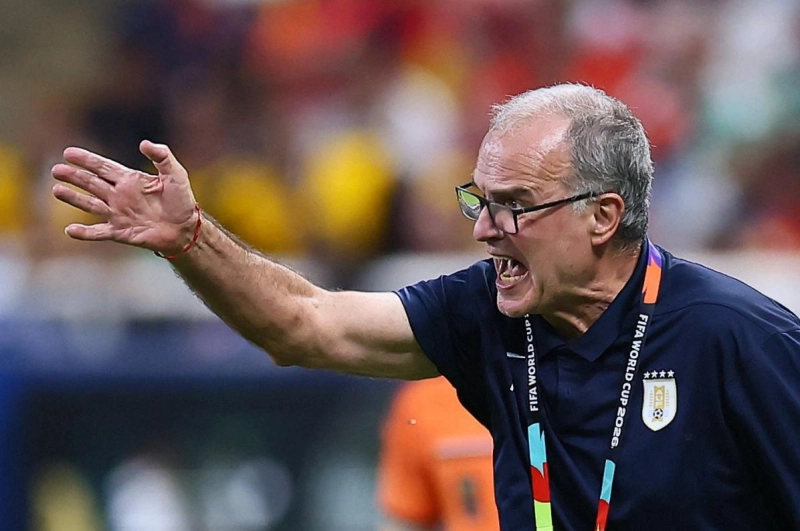 Marcelo Bielsa, sélectionneur de l'Uruguay