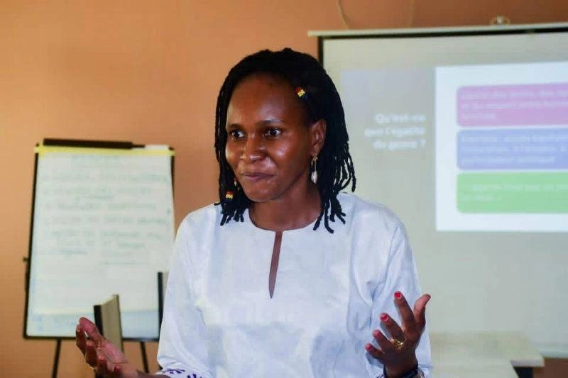 Élisabeth Grâce Brya, chercheuse associée à l’Institut des politiques et initiatives sociales de l’Université catholique d’Afrique centrale.