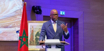Le secrétaire général du secrétariat de la Zone de libre-échange continentale africaine (ZLECAf), Wamkele Mene