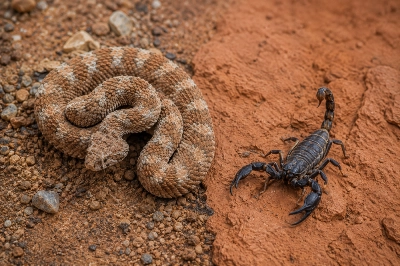 Serpents et scorpions, les plus redoutables