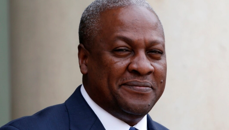 Le président ghanéen John Dramani Mahama