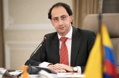 José Manuel Restrepo, vice-président de la République de Colombie