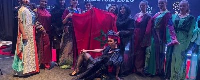 La collection de haute couture Autour du monde de Loubna Ayouche a fait sensation à la Fashion week Malaisie 2026.