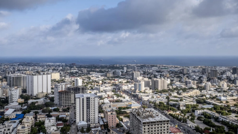 Mogadiscio, capitale de la Somalie.