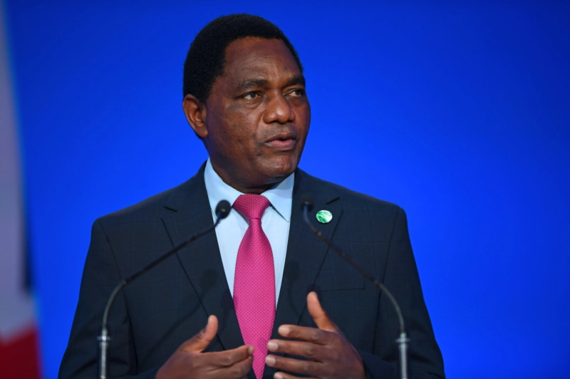 Le président élu de la Zambie, Hakainde Hichilema