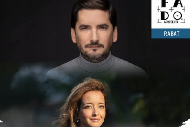 Rodrigo Costa Félix et Ana Margarida Prado interpèteront Les Quartiers de Lisbonne le 11 septembre 2026 au Théâtre Mohammed V à Rabat.