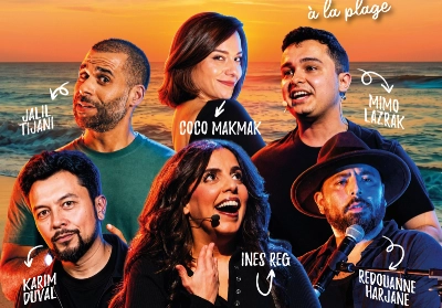 La scène francophone accueillera le 23 octobre 2026 Inès Reg, Jalil Tijani, Mimo Lazrak, Redouanne Harjane, Coco Makmak et Karim Duval.