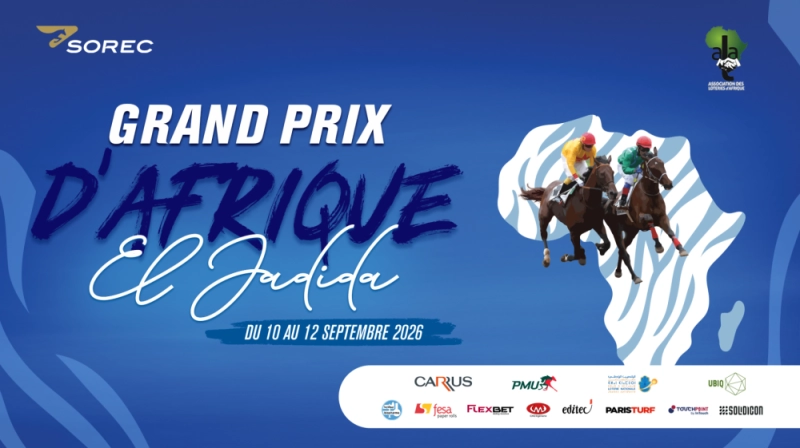 La 5e édition du Grand Prix d'Afrique 2026 aura lieu du 10 au 12 septembre 2026 à El Jadida.