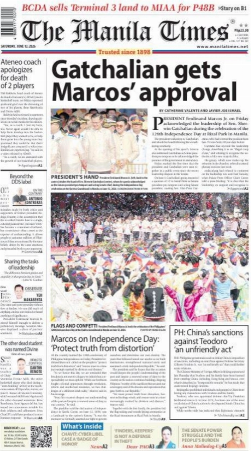 Today's Front Page