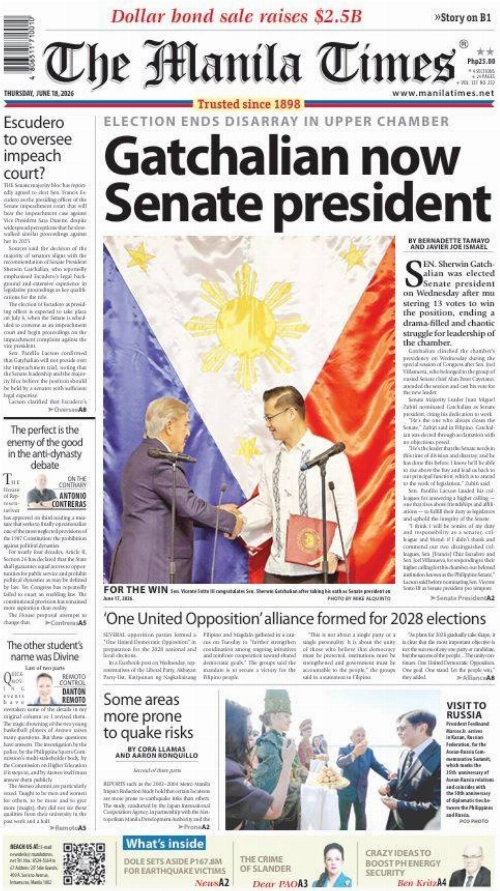 Today's Front Page
