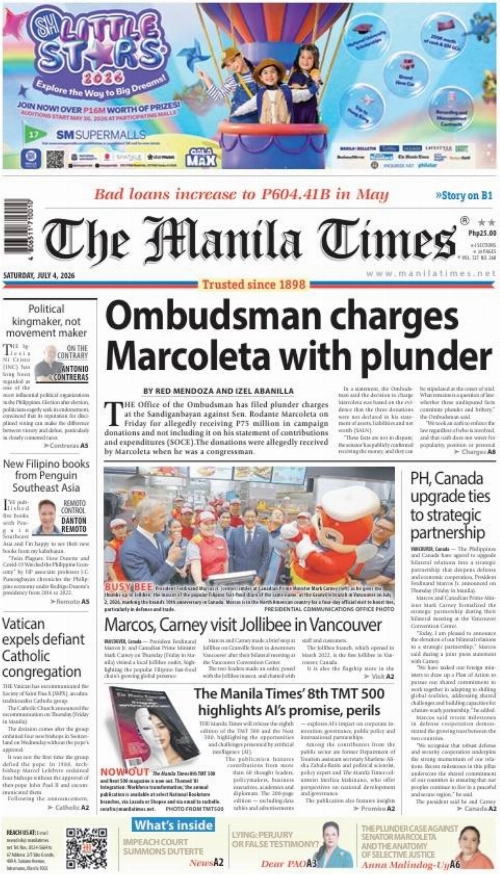 Today's Front Page