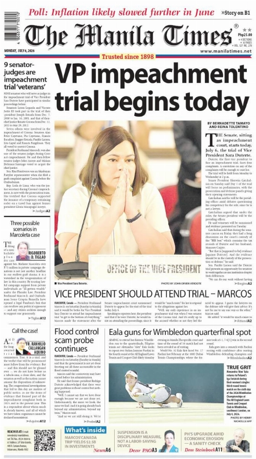 Today's Front Page