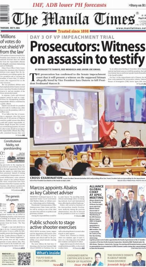 Today's Front Page