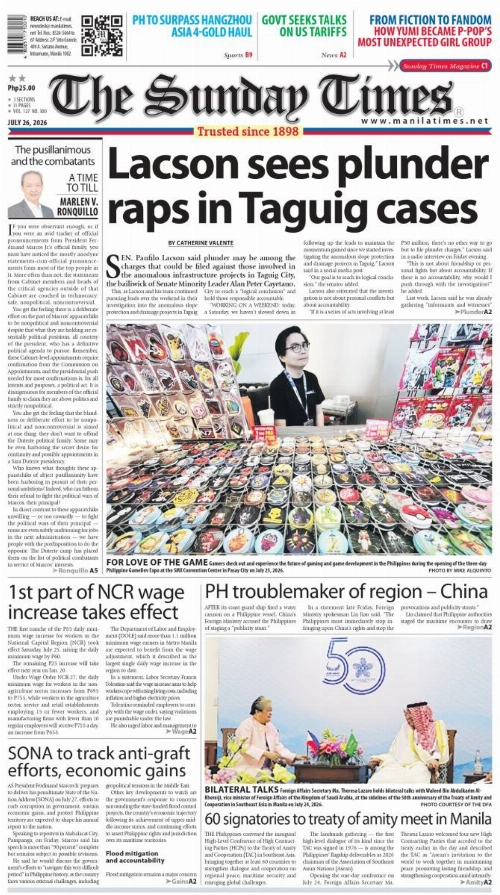 Today's Front Page