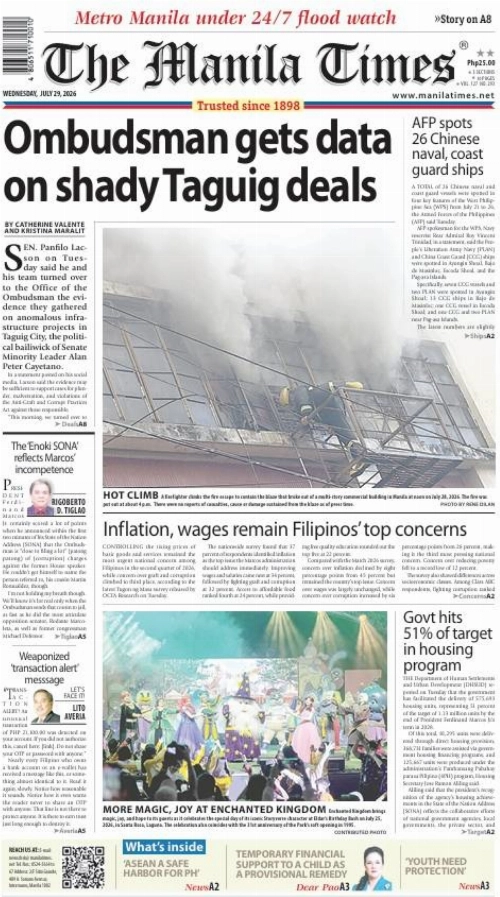 Today's Front Page