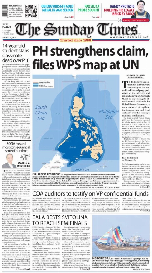 Today's Front Page