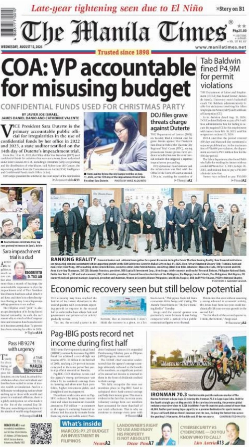 Today's Front Page