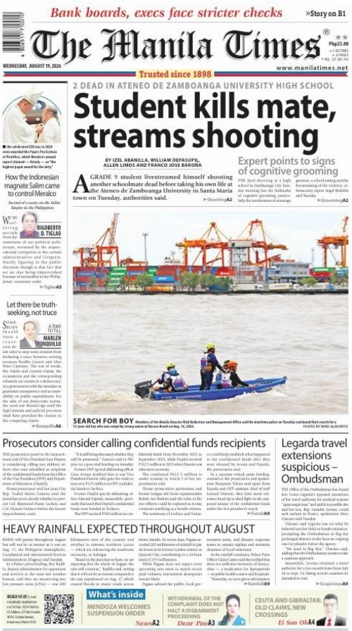 Today's Front Page