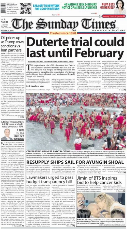 Today's Front Page