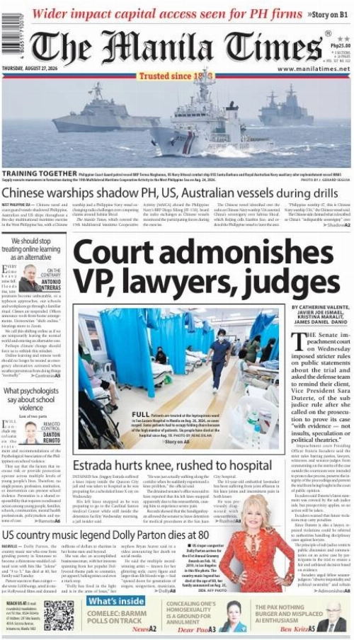 Today's Front Page