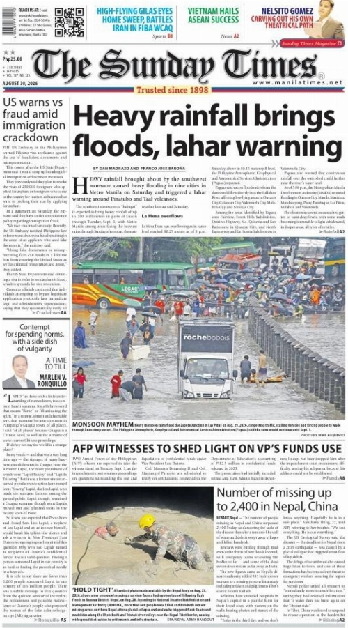 Today's Front Page