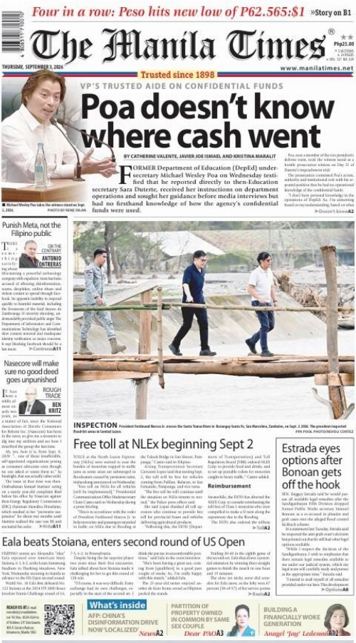 Today's Front Page