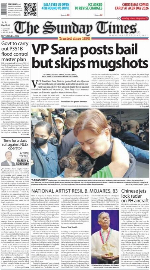 Today's Front Page