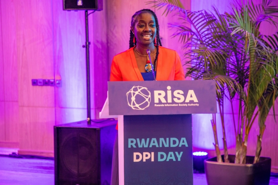 Fatmata Lovetta Sesay, Resident Representative of UNDP to Rwanda, speaks at the launch on Monday, March 9. Fatmata Lovetta Sesay, Resident Representative of UNDP to Rwanda, speaks at the launch on Monday, March 9.