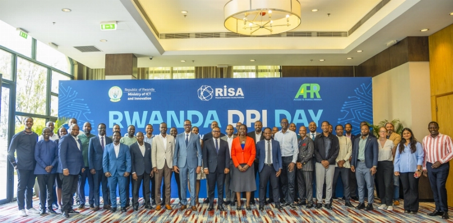 Key players at the recent launch of Rwanda DPI Day in Kigali on March 9. Key players at the recent launch of Rwanda DPI Day in Kigali on March 9.